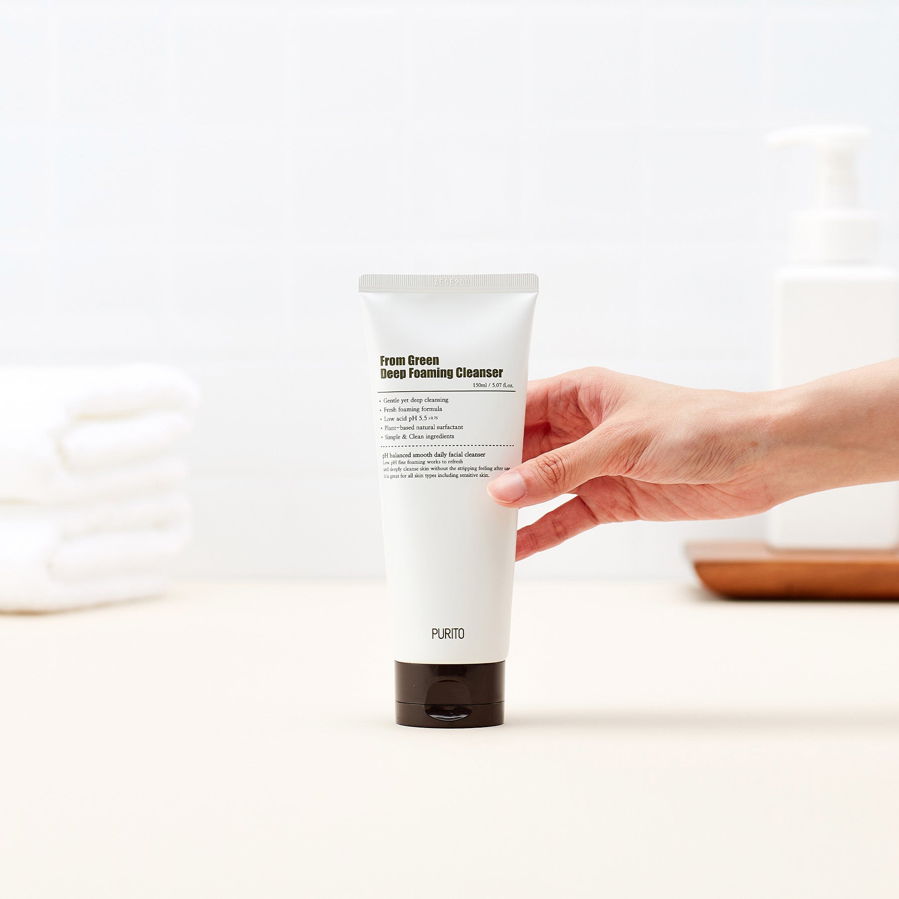 From Green Arındırıcı Yüz Temizleme Köpüğü