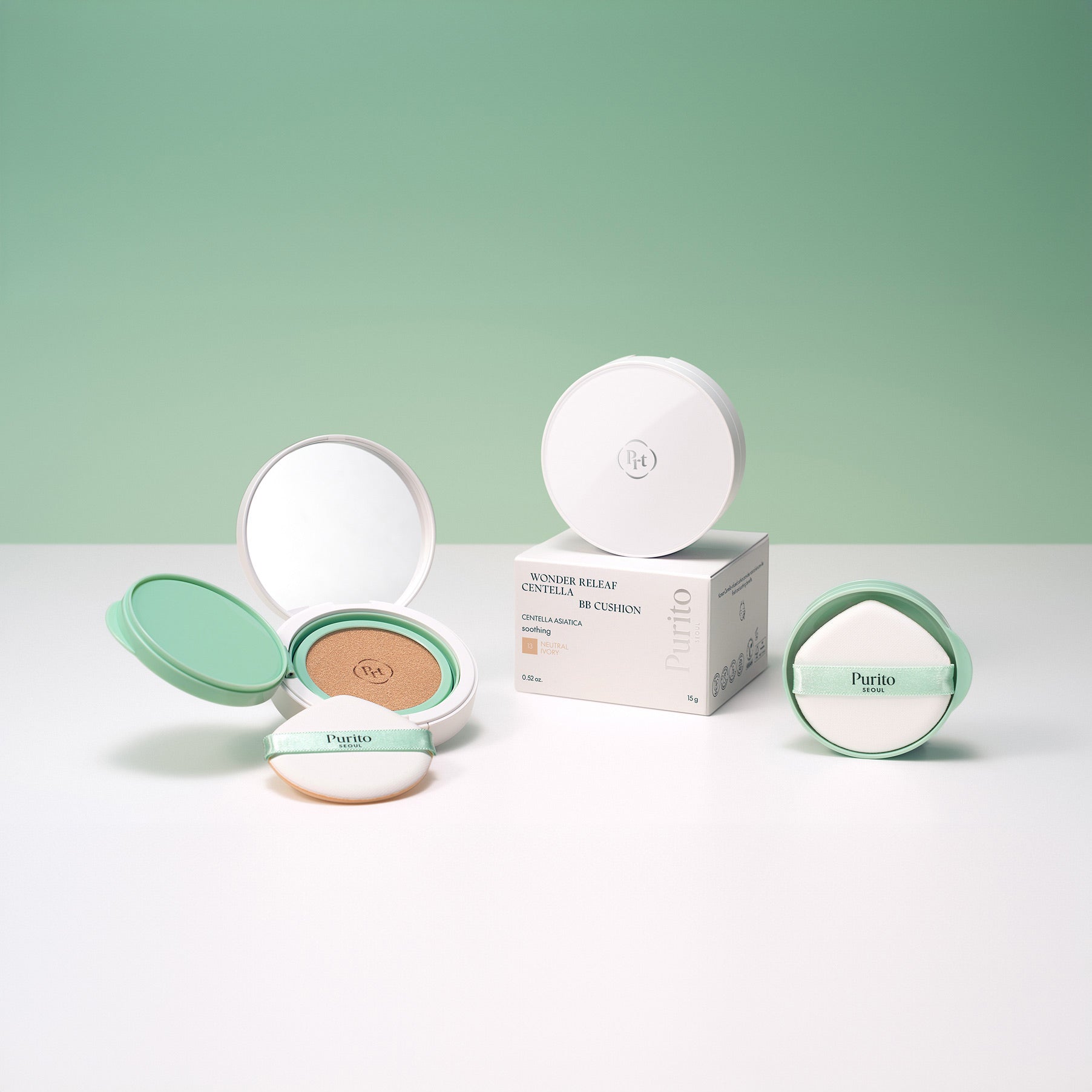 Wonder Releaf Centella BB Cushion Fondöten #23 Natural Beige