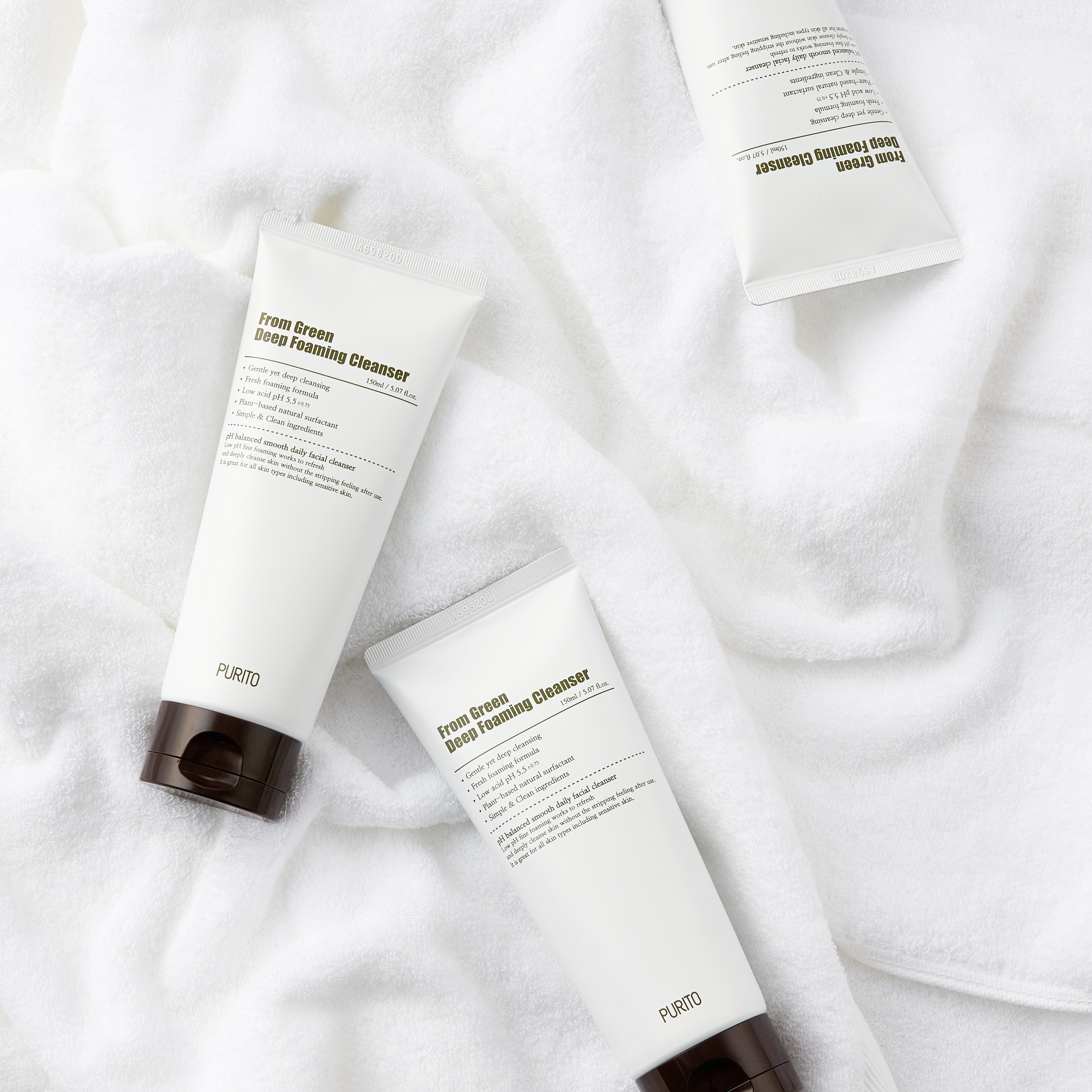 yüz temizleme köpüğü